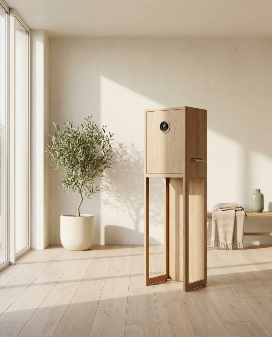 Slow Motion Video Booth in een lichte ruimte
